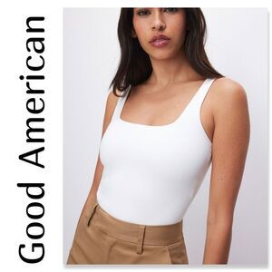 NWT Good American SCUBA MODERN TANK BODYSUIT